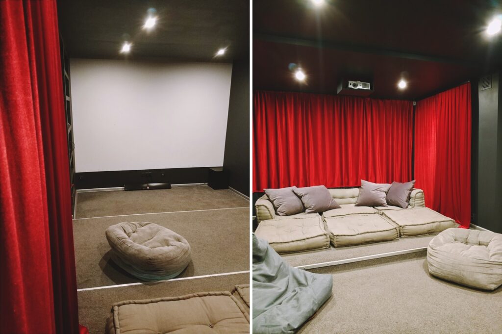 sala kinowa w domu
